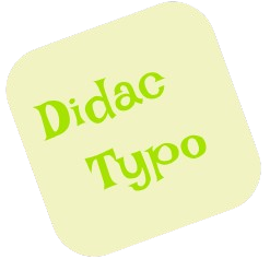 Aperçu du projet Didactypo