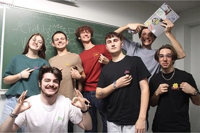 Photo de mon équipe de la nuit de l'info